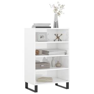 Highboard DE3801 Hochglanz Weiß