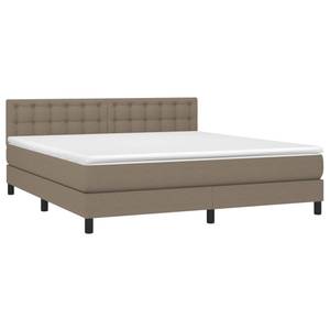 Boxspringbett 3017265-28 Taupe - Breite: 180 cm