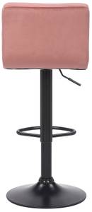 Tabouret de bar Feni Lot de 4 Rose foncé