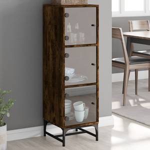 Highboard DE6087 Raucheiche Dekor