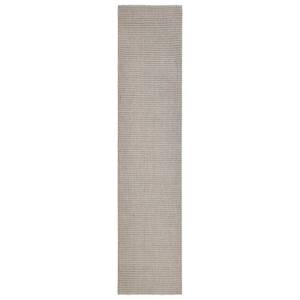 Tapis en sisal 3032244-3 Marron sable - 66 x 300 cm