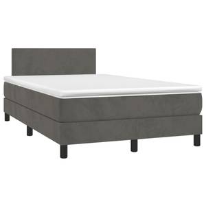 Boxspringbett 3017290-2 Dunkelgrau - Breite: 120 cm