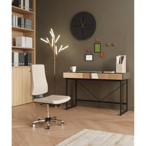 Bureau Soran Noir - Verre - 120 x 77 x 50 cm