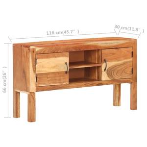 Sideboard 320476 Braun - Massivholz - Holzart/Dekor - 116 x 66 x 30 cm