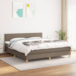 Boxspringbett 3017288-4 Taupe - Breite: 180 cm