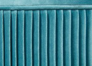 Sola Fusshocker Hocker Blau - Textil - 35 x 44 x 35 cm
