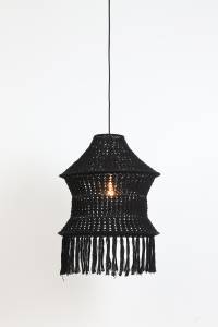 Lampenschirme SANIKA  Schwarz - Textil - 40 x 50 x 40 cm