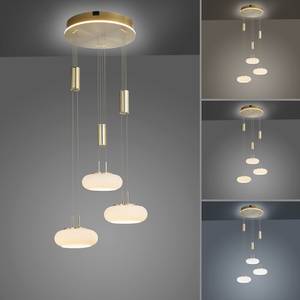 LED Pendellampe Q ETIENNE Smart Home Messing - Kunststoff - 35 x 200 x 350 cm