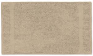 Handtuch beige 50x100 cm Frottee Beige - Textil - 50 x 1 x 100 cm
