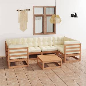 Garten-Lounge-Set 3009772-2 (7-teilig) Dunkelbraun