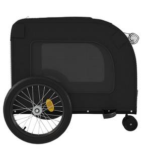 Remorque vélo pour chien 3028770-2 Noir - Gris - 134 x 73 x 68 cm