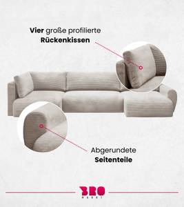 Ecksofa PATI Maxi Beige