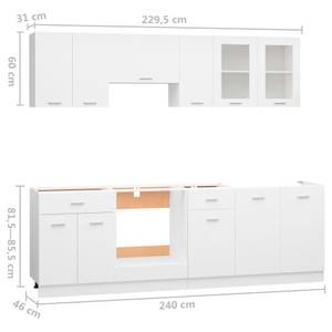 Küchenschrank-Set 3005215 (8-teilig) Weiß