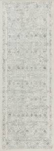 Vintage Orient Flurteppich OTTAWA Grau - Weiß - Kunststoff - Textil - 69 x 1 x 221 cm