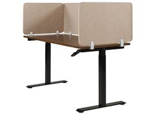 Cloison amovible de bureau SPLIT Beige - Largeur : 80 cm