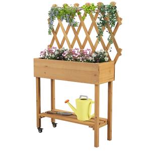 Hochbeet SF6422ZMDE Braun - Holzwerkstoff - 29 x 19 x 90 cm