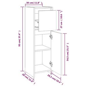 Armoire de salle de bain 3003601 Gris lumineux