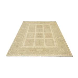 Ziegler Teppich - 208 x 149 cm - beige Beige - Kunststoff - 149 x 1 x 208 cm