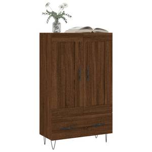 Highboard DE5569 Eiche Schwarzbraun Dekor