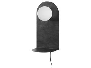 Lampe murale MAPI Graphite - Gris - Blanc