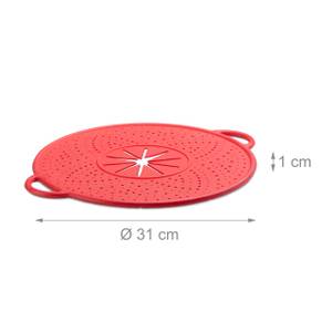 4x protection anti-débordement silicone Rouge