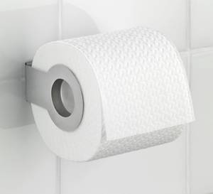 Toilettenpapierhalter VERCELLI, WENKO Silber - Metall - 11 x 6 x 9 cm