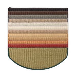 Sisal-Stufenmatte Premium Cremeweiß - 19 x 56 cm