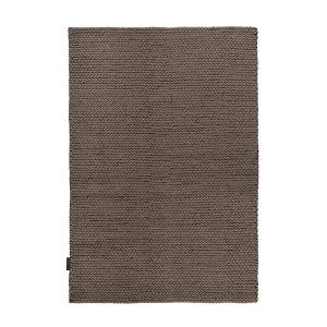 Tapis tressé main BORY Taupe - 80 x 150 cm