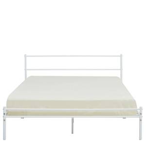 Metallbett Muz-0501 Weiß - Breite: 147 cm