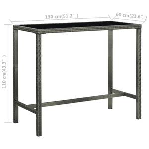 Bar-Set (9-teilig) 3008721-4 Grau