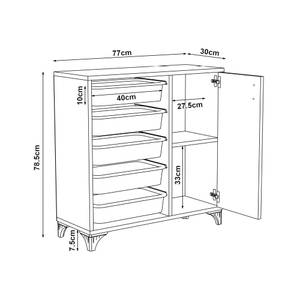 Commode Aurland Blanc