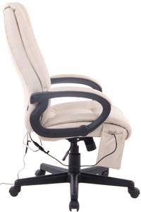 Chaise de bureau XL Sparta XM Blanc crème