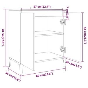 Sideboard 3009947-2 Dunkelgrau