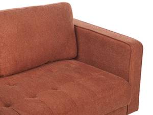 2-Sitzer Sofa NURMO Braun - Textil - 140 x 78 x 74 cm