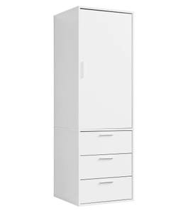 Kleiderschrank Der Grenzenlose I Weiß - Breite: 60 cm