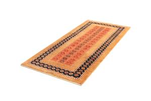 Tapis de couloir Kashkuli CXVII Marron - Textile - 84 x 1 x 185 cm