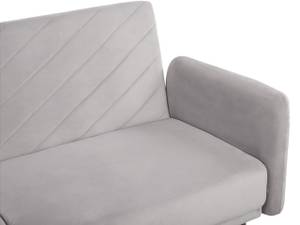 3-Sitzer Sofa SENJA Grau - Hellgrau - Eiche Dunkel