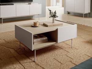 Couchtisch mit Schubladen COLOR Beige Beige