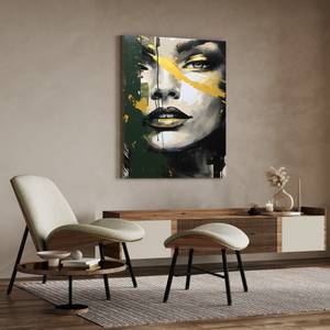 Tableau VISAGE De Femme Abstraction 80 x 120 x 120 cm