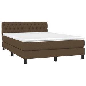 Boxspringbett 3017265-23 Dunkelbraun - 144 x 193 cm