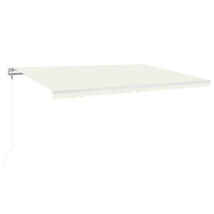 Auvent rétractable 3006542-1 Crème - 300 x 1 x 500 cm