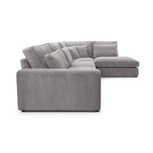 Ecksofa Sofa Eckcouch Satia Mini Grau - Ecke davorstehend rechts