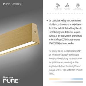 Pendellampe PURE elektrisch ausfahrbar Messing - Metall - 120 x 240 x 120 cm