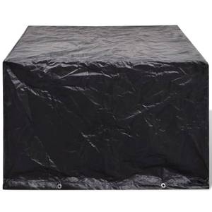 Housse de meuble Noir - Métal - Matière plastique - 135 x 90 x 135 cm