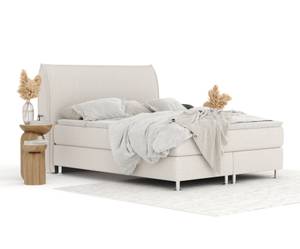 Boxspringbett Chermin Beige - Breite: 200 cm