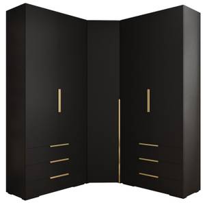 Garderobe Inova 1 Z7 Schwarz - Gold