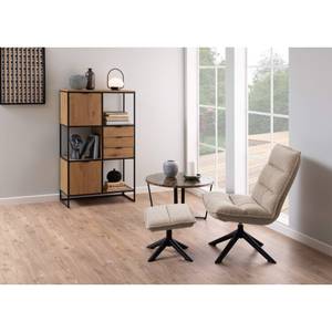 Regal Swindon Braun - Holz teilmassiv - 85 x 141 x 40 cm