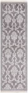 Tapis de passage Darya CCCXVI Gris - Textile - 89 x 1 x 305 cm