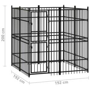 Hundehütte 3012746-2 Tiefe: 192 cm