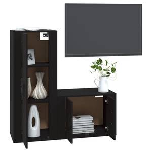 TV-Schrank 2er Set D636 Schwarz